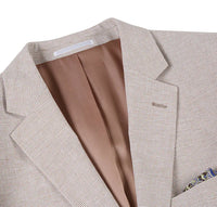 (38S, 50S) Regular Fit Linen/Cotton Sport Coat