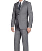 (Limited Sizes) 100% Virgin Wool Regular Fit Gray Suit