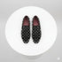 Men’s Black Studded Loafers with Silver Spikes – Luxury Slip-On Dress Shoes for Parties and Formal Events