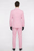 Men’s Pink Two-Piece Suit – Classic Fit Formal Jacket and Tailored Pants