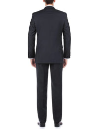 (Limited Sizes) 100% Virgin Wool Regular Fit Navy Suit