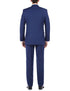 (38L, 56L) Regular Fit 2 Piece Blue Suit