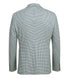 Half Canvas Slim Fit Blazer in Sage Blue Check