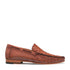Mezlan Ostrich Leather Moccasin Slip-On Loafers