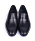 Corrente 4428 Leather Slip-On Loafer Shoes - Penny Black - Image 3