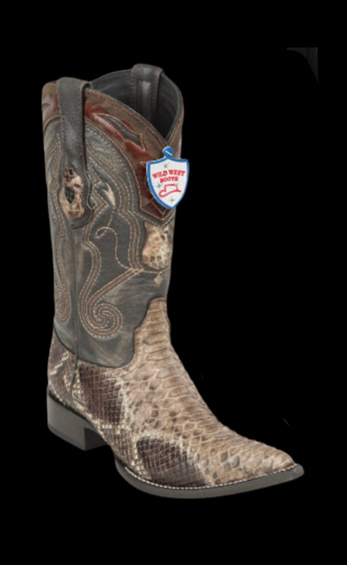 Bota de Pitón Original Horma Punta Aladino Wild West