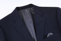 (Limited Sizes) Regular Fit Midnight Navy Wool Blazer