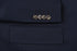 Wool Regular Fit Blazer Solid Color in Midnight Navy