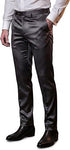 Mens Solid Color Shiny Satin Dress Pants 6VP1010