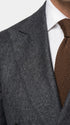 Men’s Charcoal Double Breasted Blazer, Formal Wedding Business Casual Sport Coat Jacket Wool Fabric