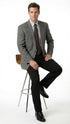 Men’s Dark Grey Blazer – Charcoal Grey Sport Coat Jacket