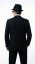 Mens Black Blazer – Vincent Vega Inspired Pulp Fiction Style Classic Formal Blazer for Men Retro Vintage Jacket