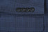 San Gemini Collection - 3 Piece Suit 2 Buttons Blue Glen Plaid Regular Fit