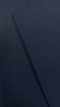 Bevagna Collection - Blue 100% Virgin Wool Regular Fit Pick Stitched 2 Piece Suit