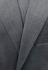 Bevagna Collection - Gray 100% Virgin Wool Regular Fit Pick Stitched 2 Piece Suit