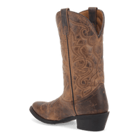 Laredo Maddie Leather Boot - Premium Brown Ankle Boot