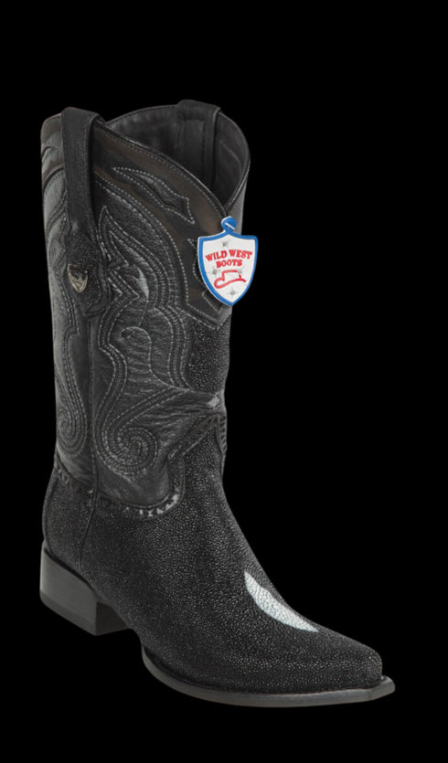 Bota de Mantarraya Original Horma Punta Recortada Wild West