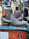 Vestigium Python Nubuck Exotic Ankle Boots Brown - Brown