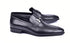Corrente 5760 Burnished Calfskin Loafer - Black - Black - Size 13