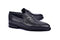 Corrente 5844 Supple Deerskin Slip-On Loafer - Black - Black - Size 13