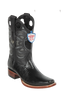 Wild West Botas de Armadillo Horma Rodeo Black
