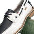 Marco Di Milano Amalfi Navy / White Premium Calf Leather Boat Shoes - view 3