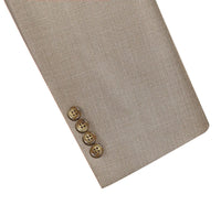 Vanderbilt Collection - Classic 2 Piece Suit 2 Buttons Regular Fit In Taupe