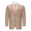 Mens Vested Tan Slim Fit Suit
