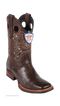 Wild West Botas de Armadillo Horma Rodeo Brown