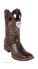 Wild West Botas de Armadillo Horma Rodeo Brown