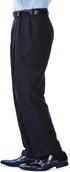 Mens E-Clo Repreve Classic Fit Pleat Front Dress Pant with Hidden Expandable Waistband