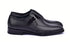 Corrente 6471 Leather Slip-On Monkstrap Shoe - Black - Image 2