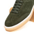 Zelli Gotti Suede and Leather Sneaker in Olive | Refined Sport Style