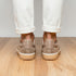 Zelli Gotti Suede & Leather Sneaker in Taupe