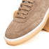 Zelli Gotti Suede & Leather Sneaker in Taupe