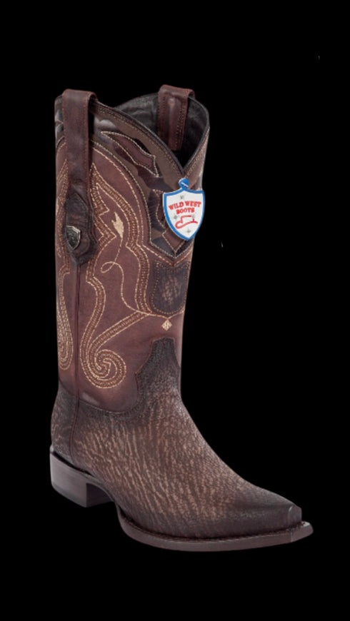 Bota de Tiburon Original Horma Punta Recortada Wild West