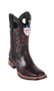 Wild West Botas de Armadillo Horma Rodeo Black Cherry