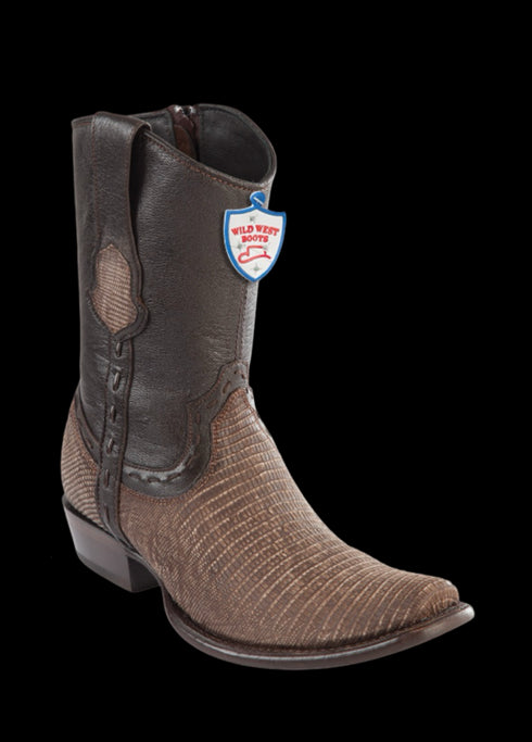 Wild West Botas de Armadillo Horma Dubai Toe Sand