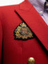 Men’s Red Suit Michael Jackson Award Ceremony Inspired Jacket – Classic Double Breasted Formal Suit , Stylish Party Dinner Jacket, Vintage Stage Wear