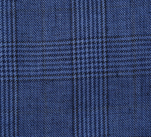 Slim Fit Blazer Summer Blue Linen Sport Coat