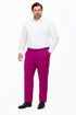 Men’s Fuchsia Dress Pants – Slim Fit Stylish Formal Trousers for Parties in Hot Pink Color