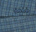 Half Canvas Slim Fit Blazer in Green Blue Check
