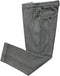 Mens Vintage Tweed Dress Pants Slacks Trousers Regular Fit Suit Pants in Grey