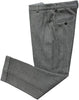 Mens Vintage Tweed Dress Pants Slacks Trousers Regular Fit Suit Pants in Grey