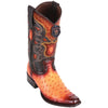 Buttercup Ostrich Boots - Los Altos Boots