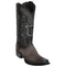 Men's Shark Skin Boots Grey European Toe - Los Altos Boots