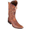 Los Altos Cowboy Boots European Toe Walnu