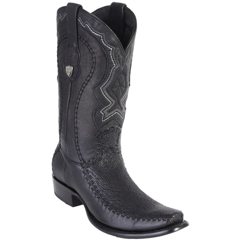 Black Shark Cowboy Boots Dubai Toe