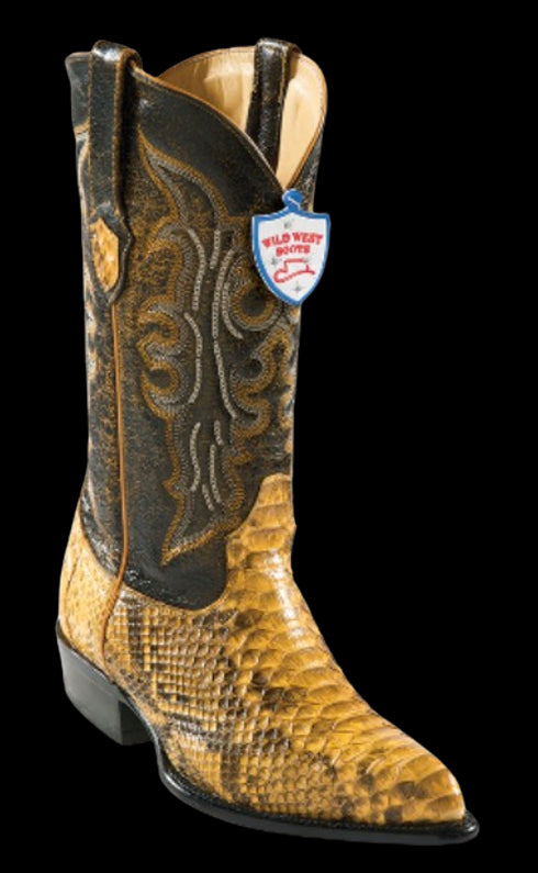 Bota de Pitón Original Horma Puntal Wild West