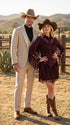 Men’s Tan Cowboy Suit – Western Formal Two Piece Suit for Weddings, Champaign Sand Color